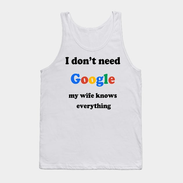 Google Tank Top by YellowLion